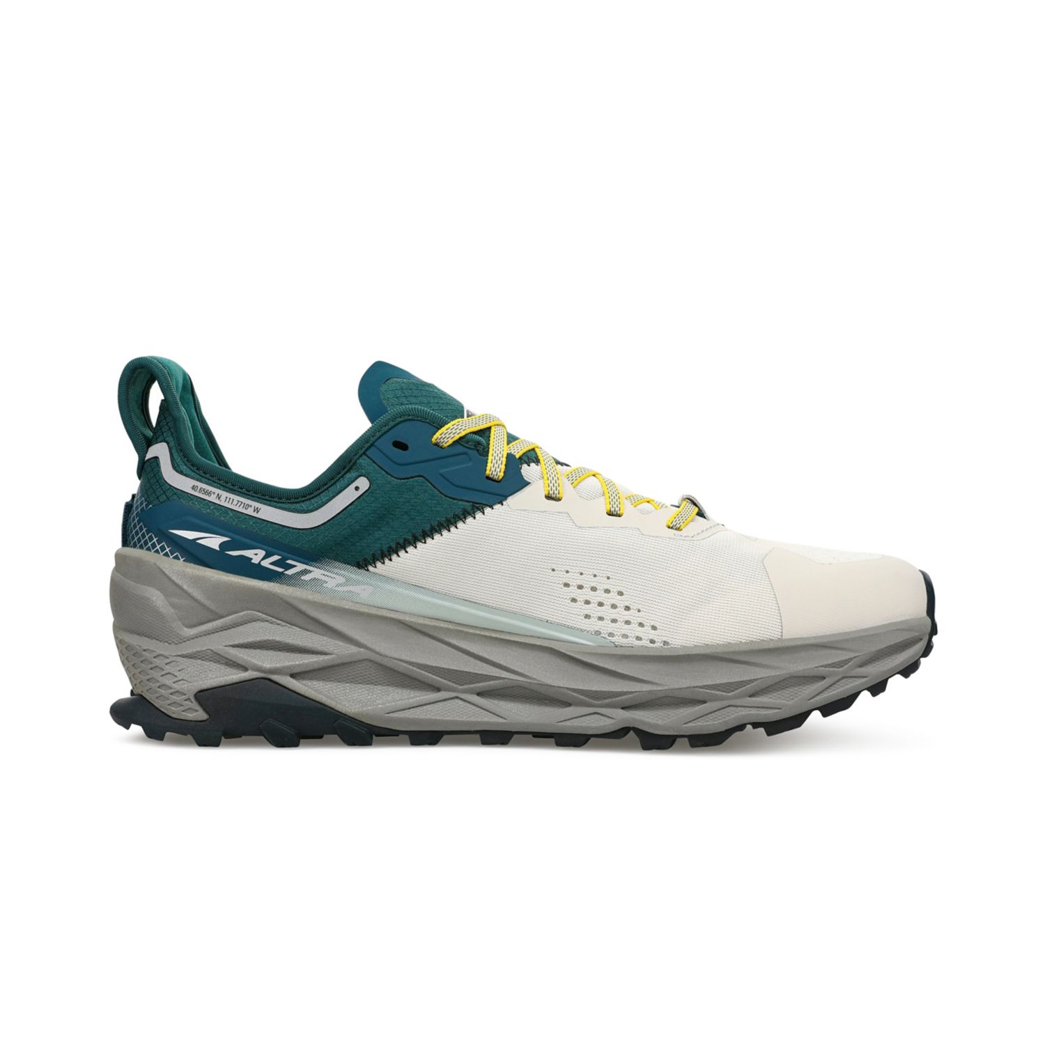 Zapatillas De Trail Running Altra Olympus 5 Hombre Gris Turquesa | Costa Rica-56179209